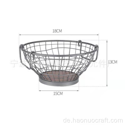 Obstschale - geformter Netzkorb